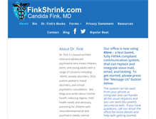 Tablet Screenshot of finkshrink.com